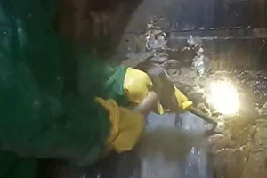 海西消防水池堵漏施工视频